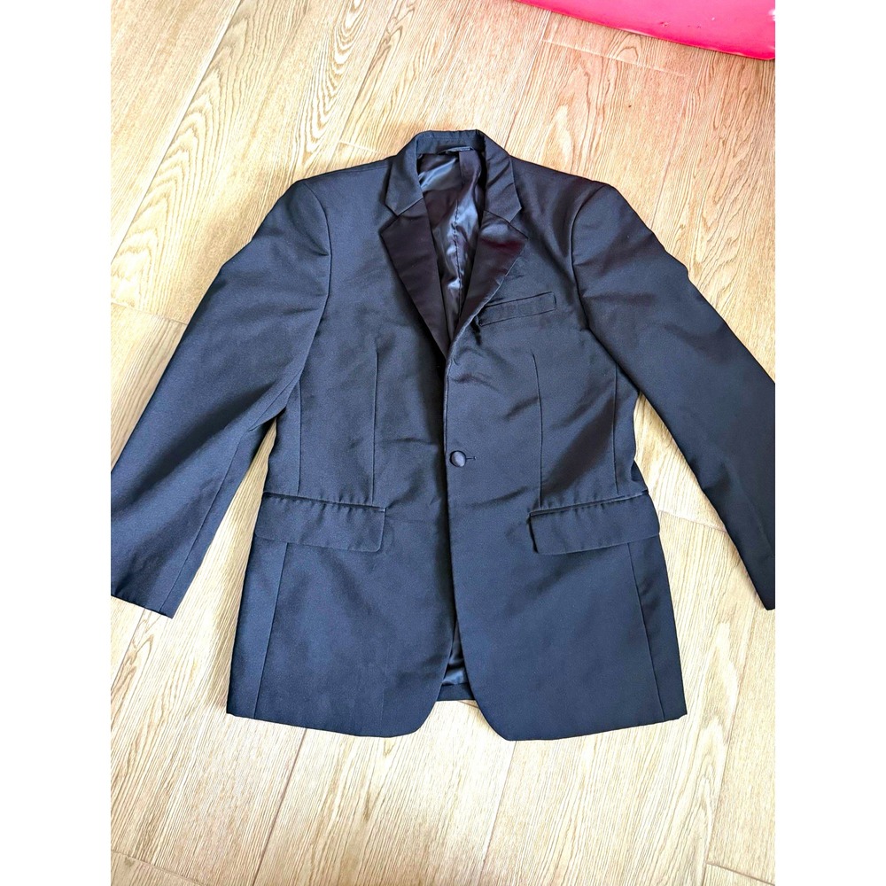 Southeastern Performance Apparel Men's Black Satin Tuxedo Jacket 32S Slim Fit